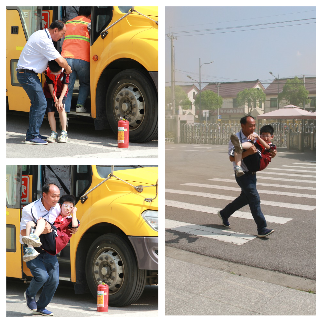 【唐小德育】以練促防，安全護(hù)航——唐市中心小學(xué)校車應(yīng)急疏散演練