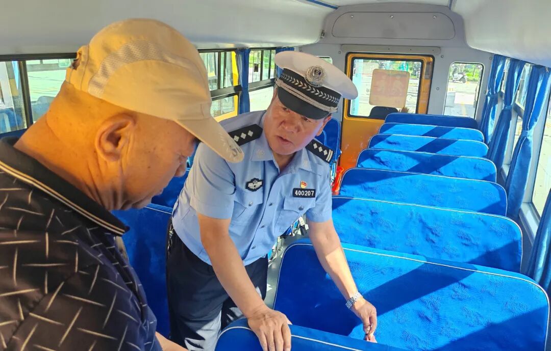 護航開學季 | 固原交警強化校車安全“大檢查”，筑牢學生“平安路”！