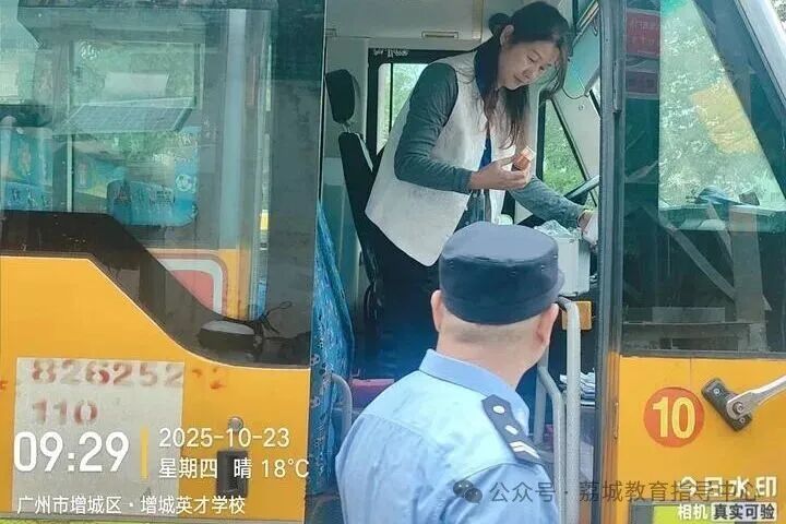 荔城街開展十月份校車常規檢查