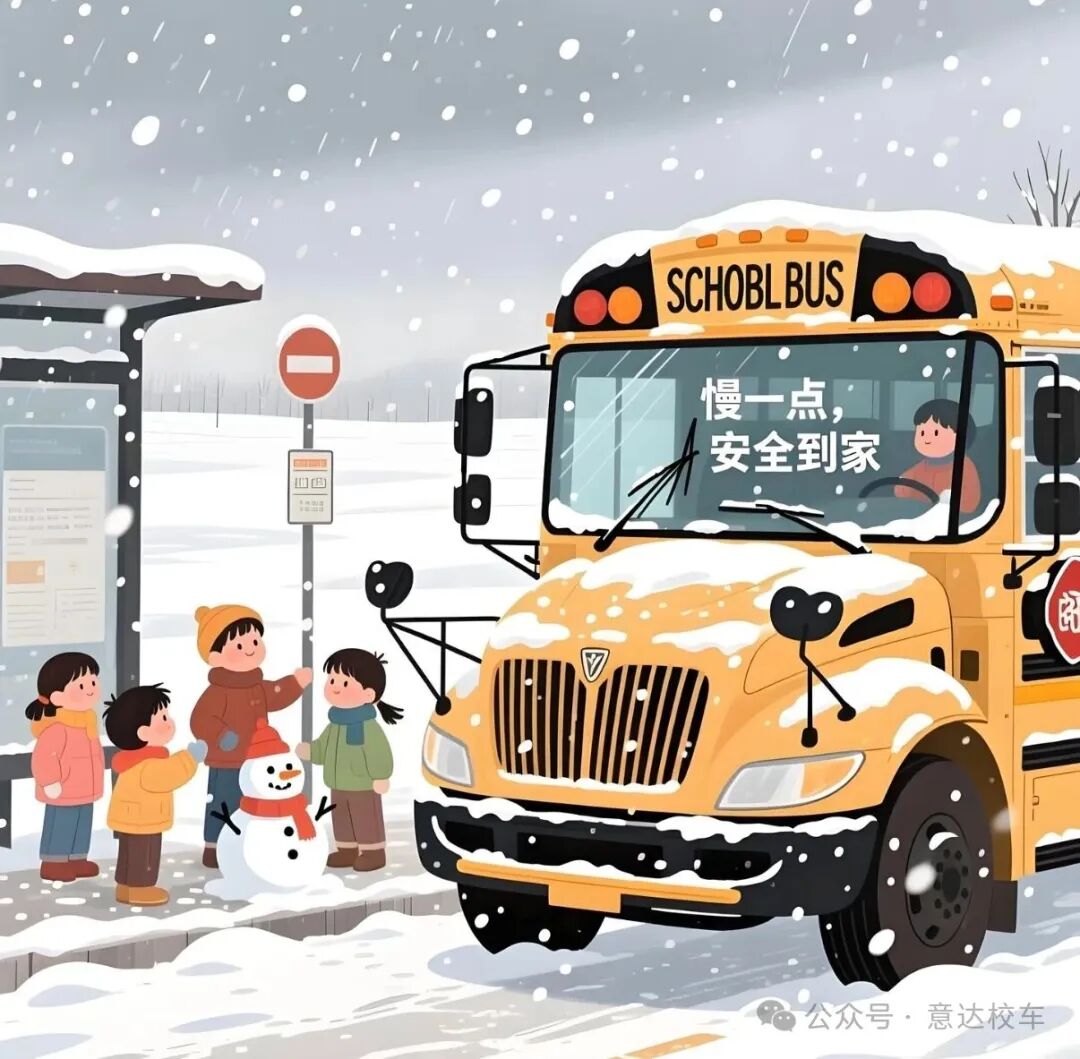 冬季安全駕駛校車 掌握這些技巧