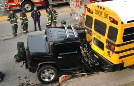 中美實(shí)力對(duì)比之校車版(圖)