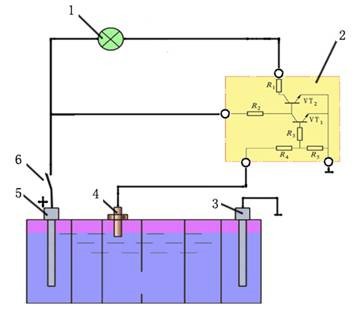 校車儀表與報警系統之報警控制電路