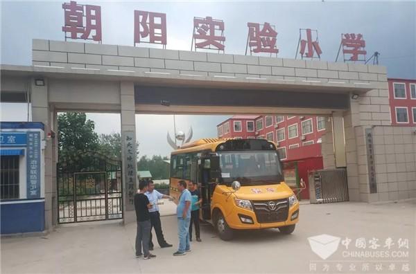 情系兒童出行安全 福田歐輝匠心之旅走進河北邯鄲