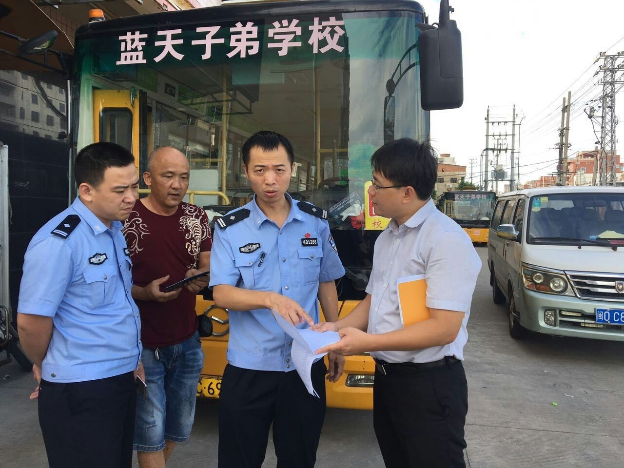 福建晉江開展校車安全管理專項督查