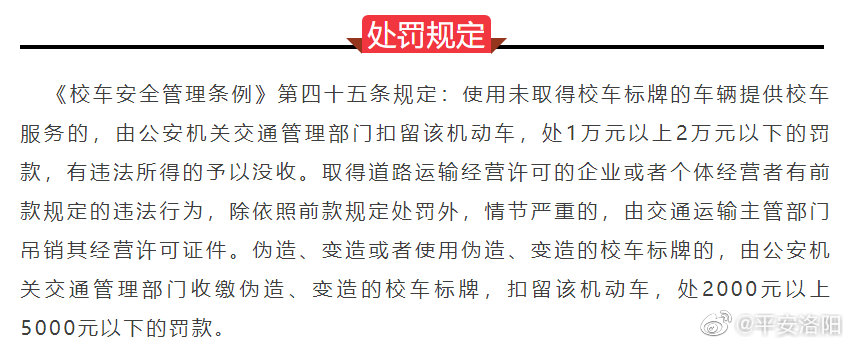 校車安全豈容兒戲！交警將嚴查這些違法行為...
