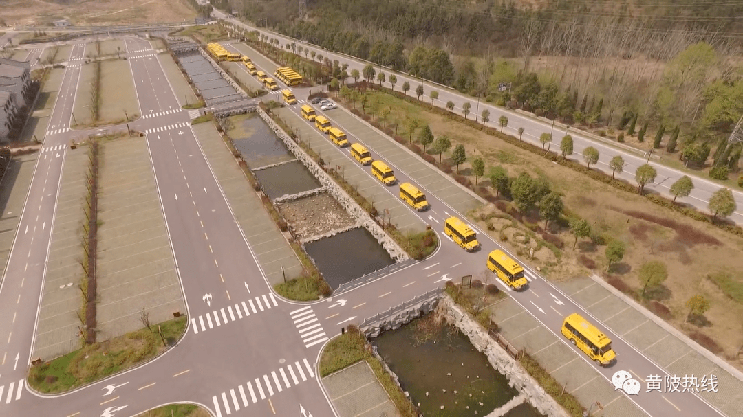 黃陂區實現校車全覆蓋