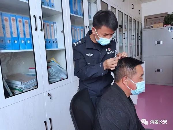 海晏縣公安局組織開展校車駕駛員毛發檢測