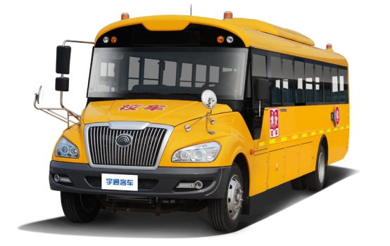 宇通校車像“大黃蜂”一樣 英勇無畏守護孩子們安全
