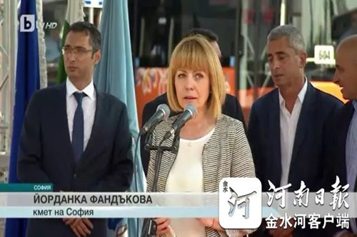 百輛宇通客車交付保加利亞首都 中國客車首次批量走進(jìn)歐洲