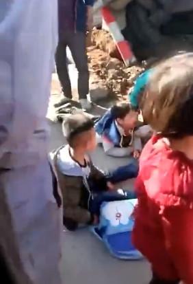 大連：幼兒園校車與大貨車慘烈相撞 校車內學生無一人死亡