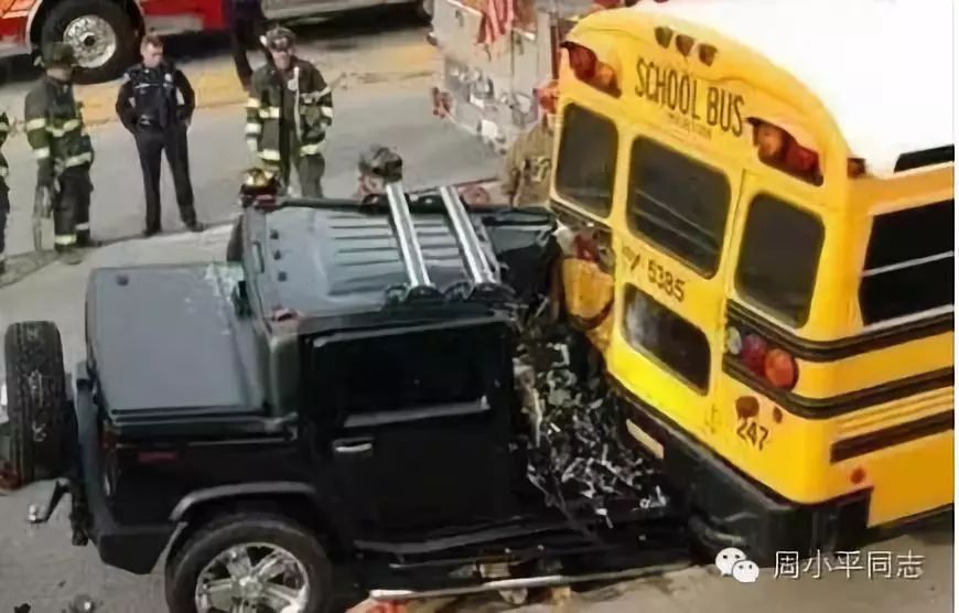 中國的校車安全性并不比美國校車差