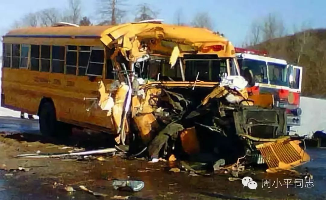 中國的校車安全性并不比美國校車差