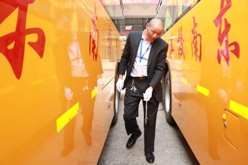 東南汽運攜手蘇州金龍開展校車安全技能大比武