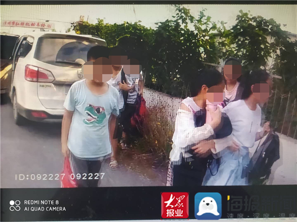 惠民交巡警查獲多起非法接送學生的“黑校車”