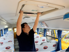 校車安全大檢查 筑牢學生安全路