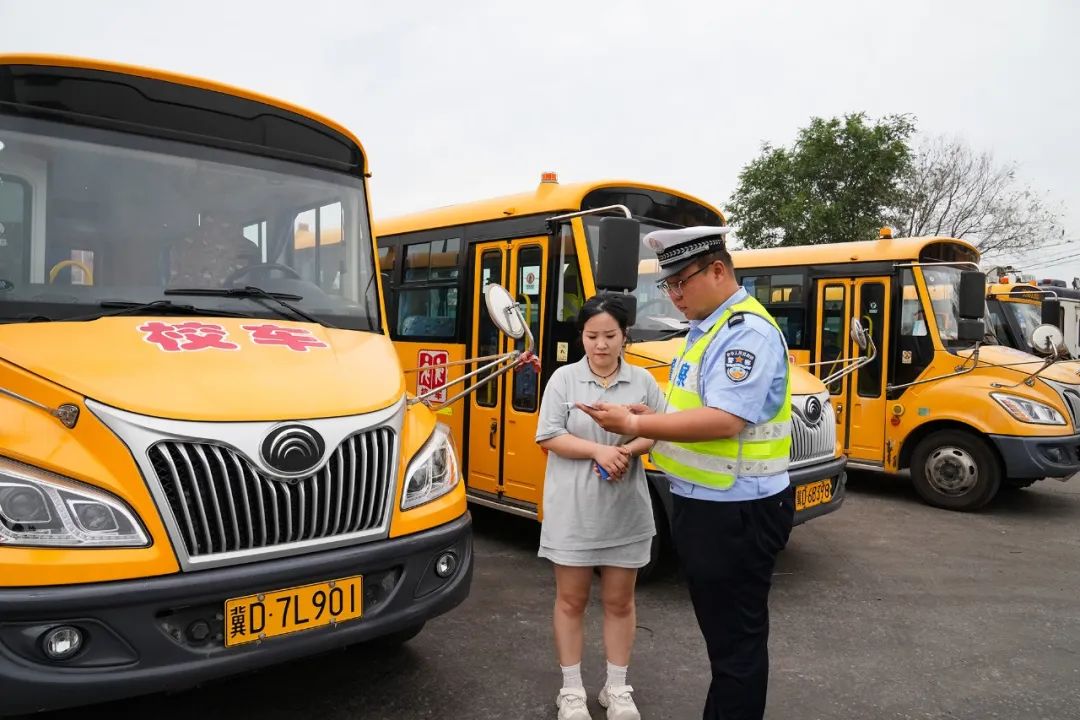 邯鄲冀南新區 | 開展校車安全專項檢查 筑牢學生出行安全防線