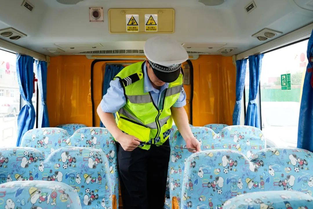邯鄲冀南新區 | 開展校車安全專項檢查 筑牢學生出行安全防線