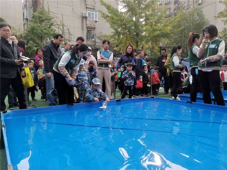 河南省青少年航模錦標賽教育競賽總決賽幼兒組比賽在中原區汝河新區第一幼兒園舉行