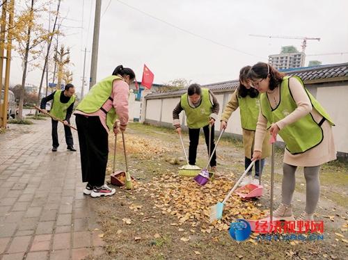 陜西漢陰縣鳳臺幼兒園黨員志愿服務活動