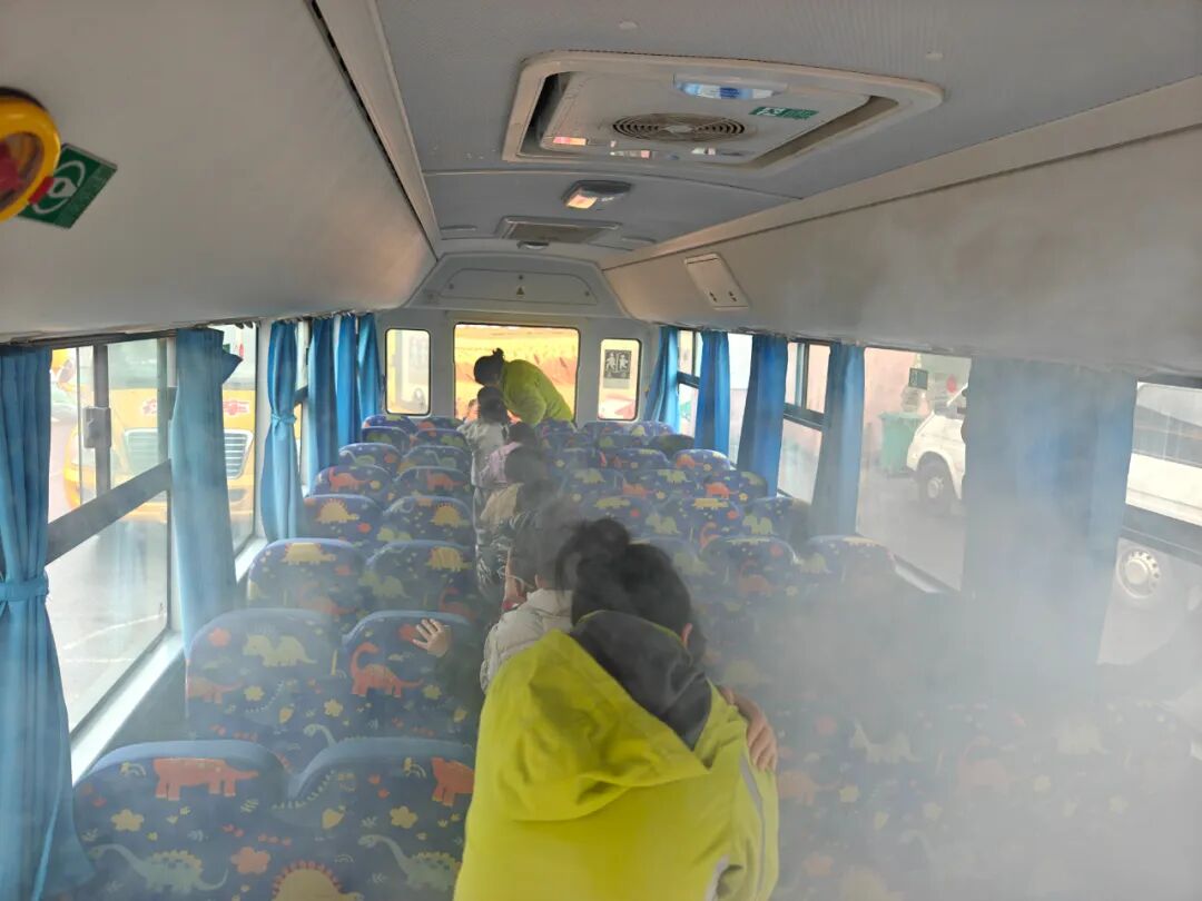 【校車安全】安全“童”行--仁懷市城北幼兒園開展校車消防安全演練活動